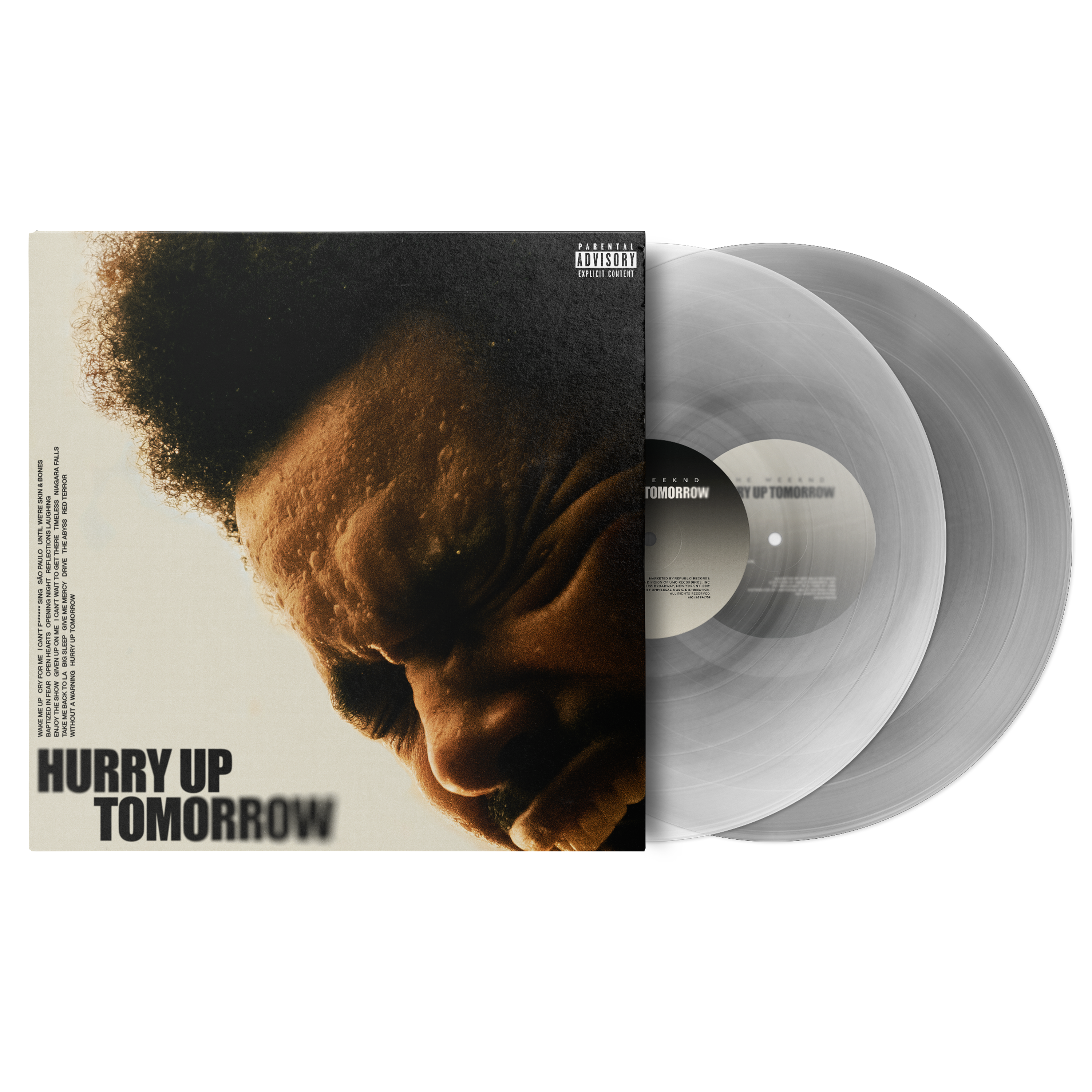 Hurry Up Tomorrow (Complete Edition) Clear Vinyl 2LP.