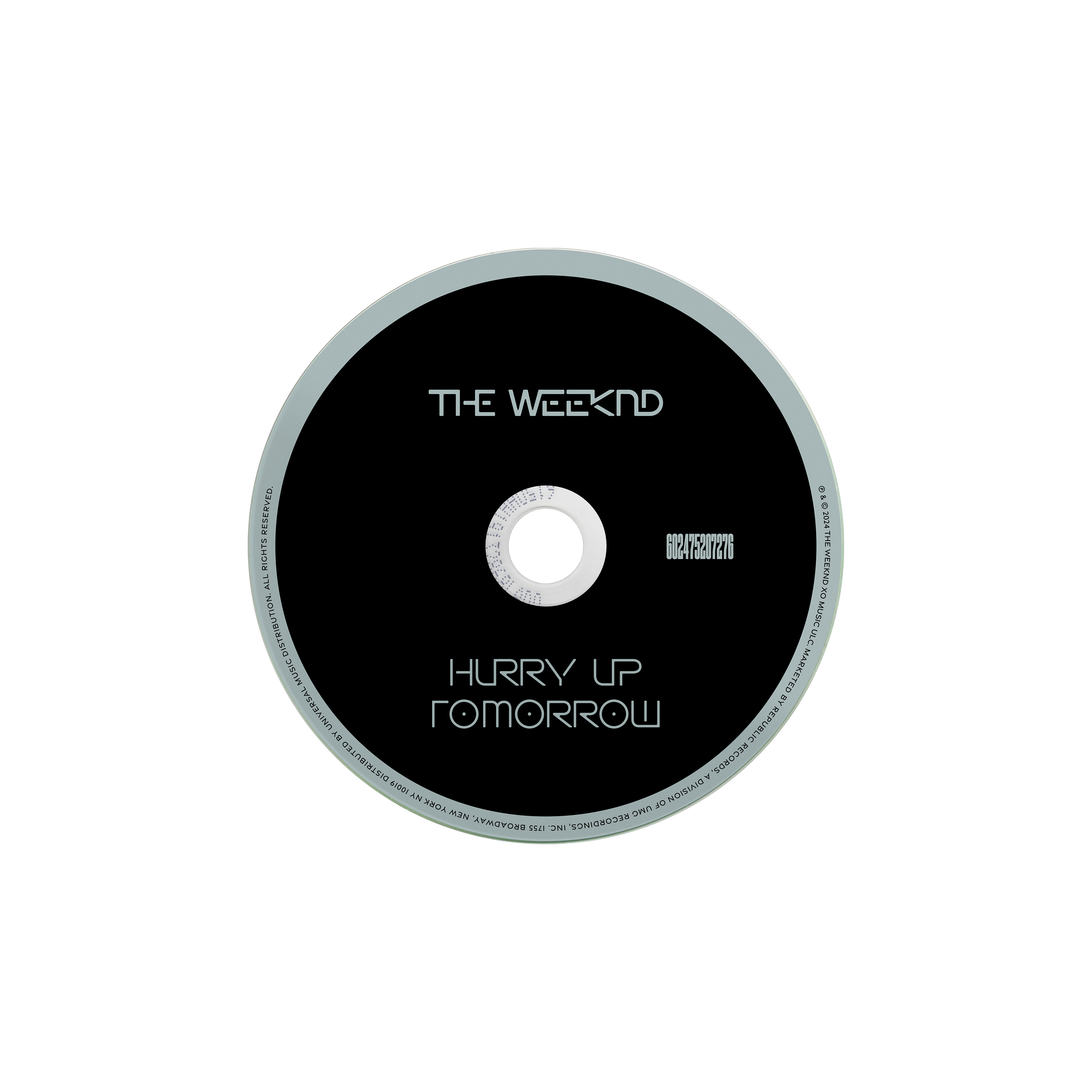 The Weeknd x Sorayama ‘Hurry Up Tomorrow’ Collector’s Edition CD + Signed Art Card