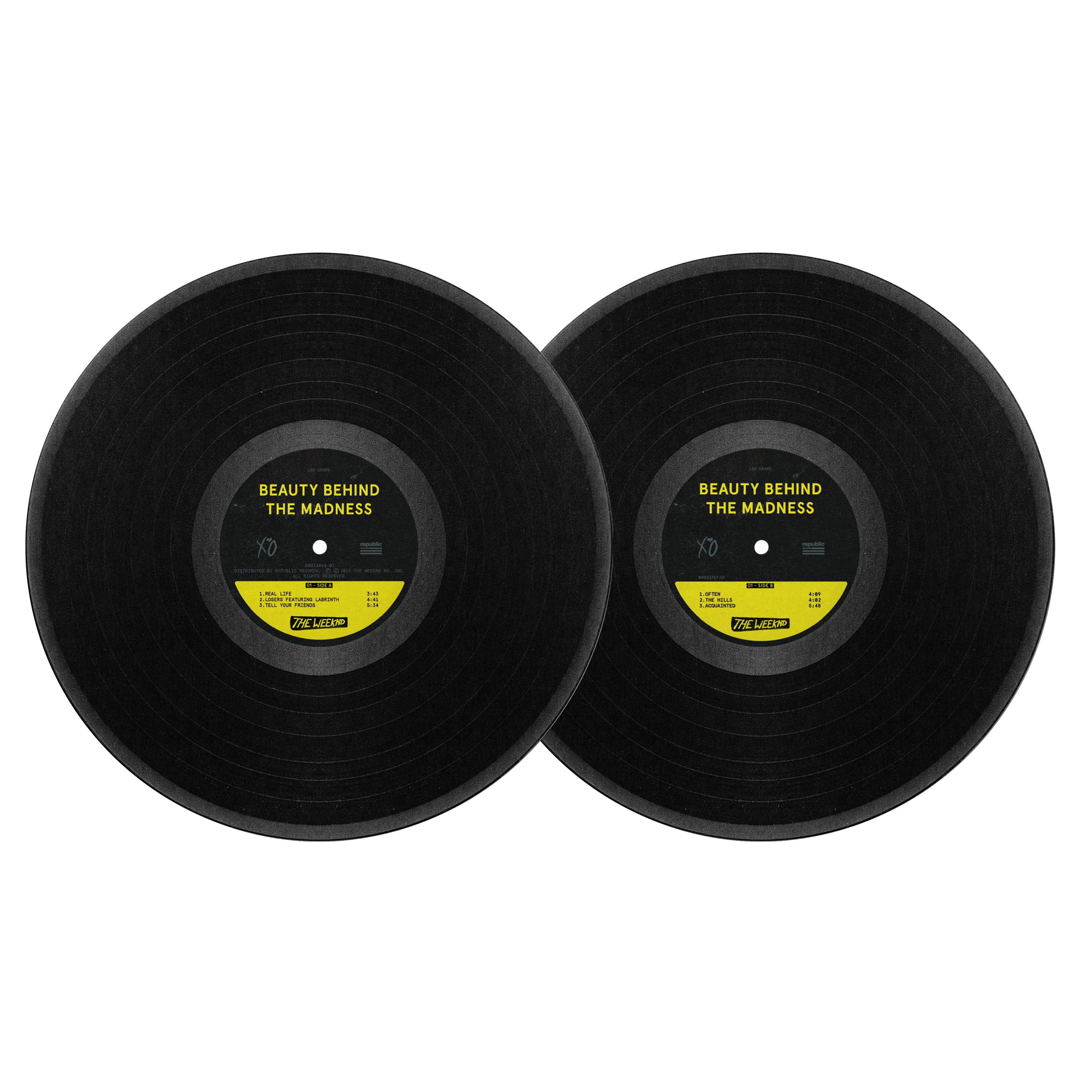 The Weeknd - BEAUTY BEHIND THE MADNESS 2LP