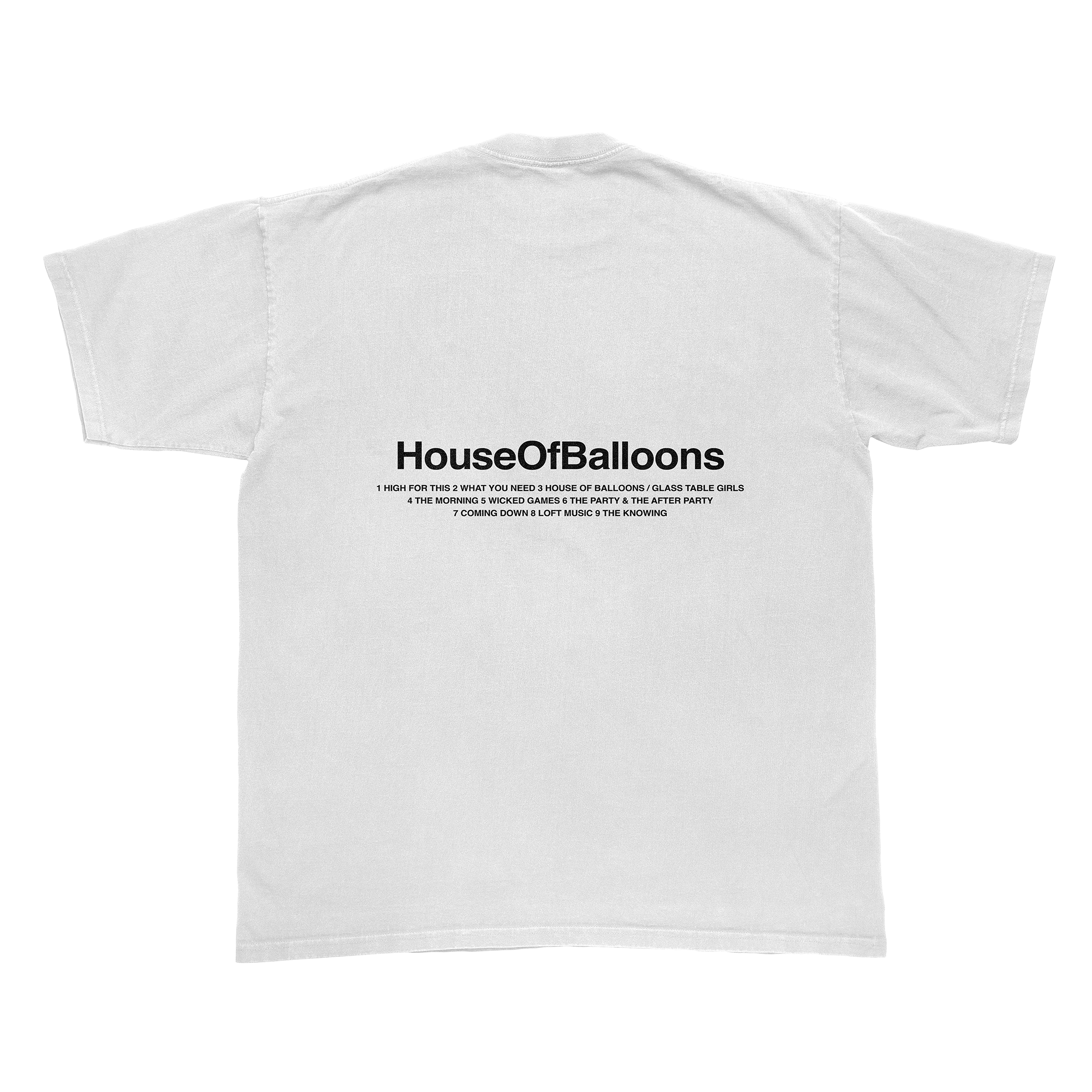 The Weeknd - HOUSE OF BALLOONS TEE