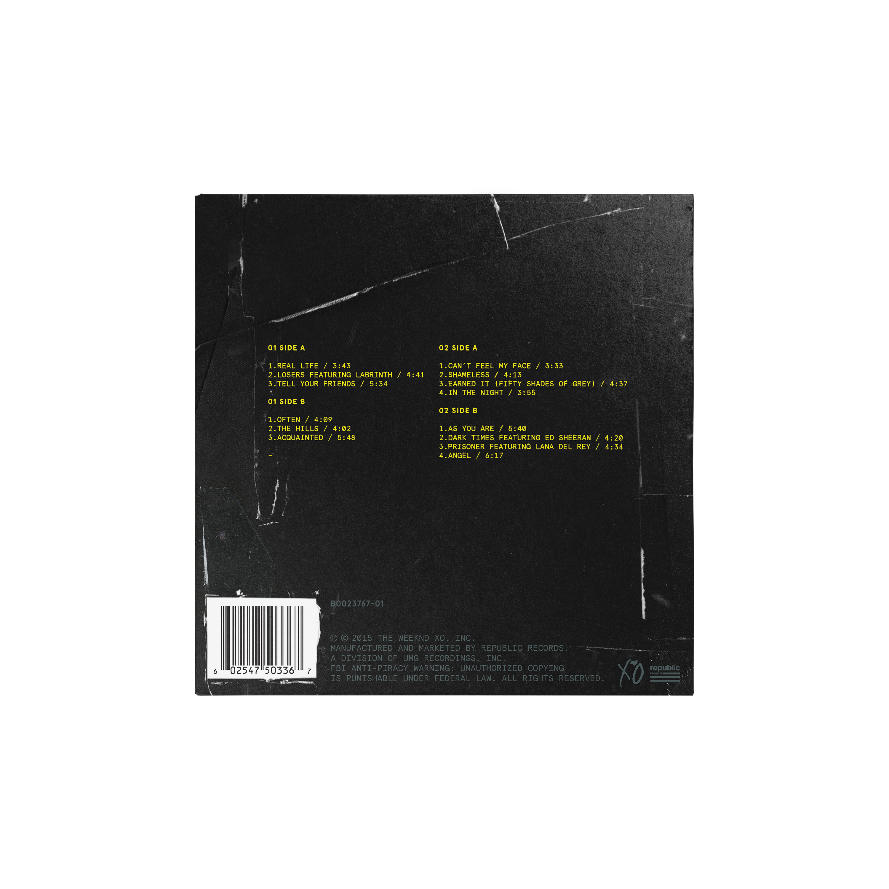 The Weeknd - BEAUTY BEHIND THE MADNESS 2LP