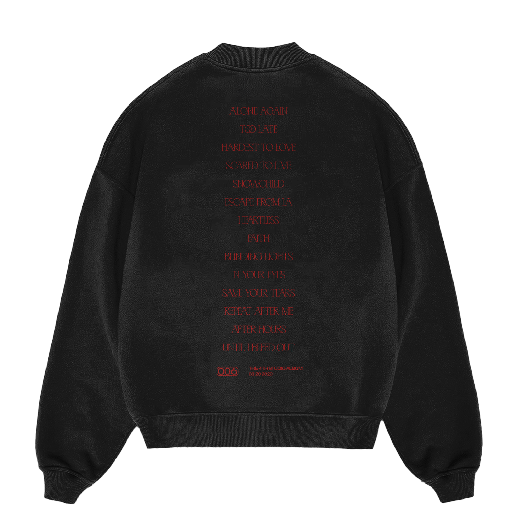 The Weeknd - AFTER HOURS CREWNECK