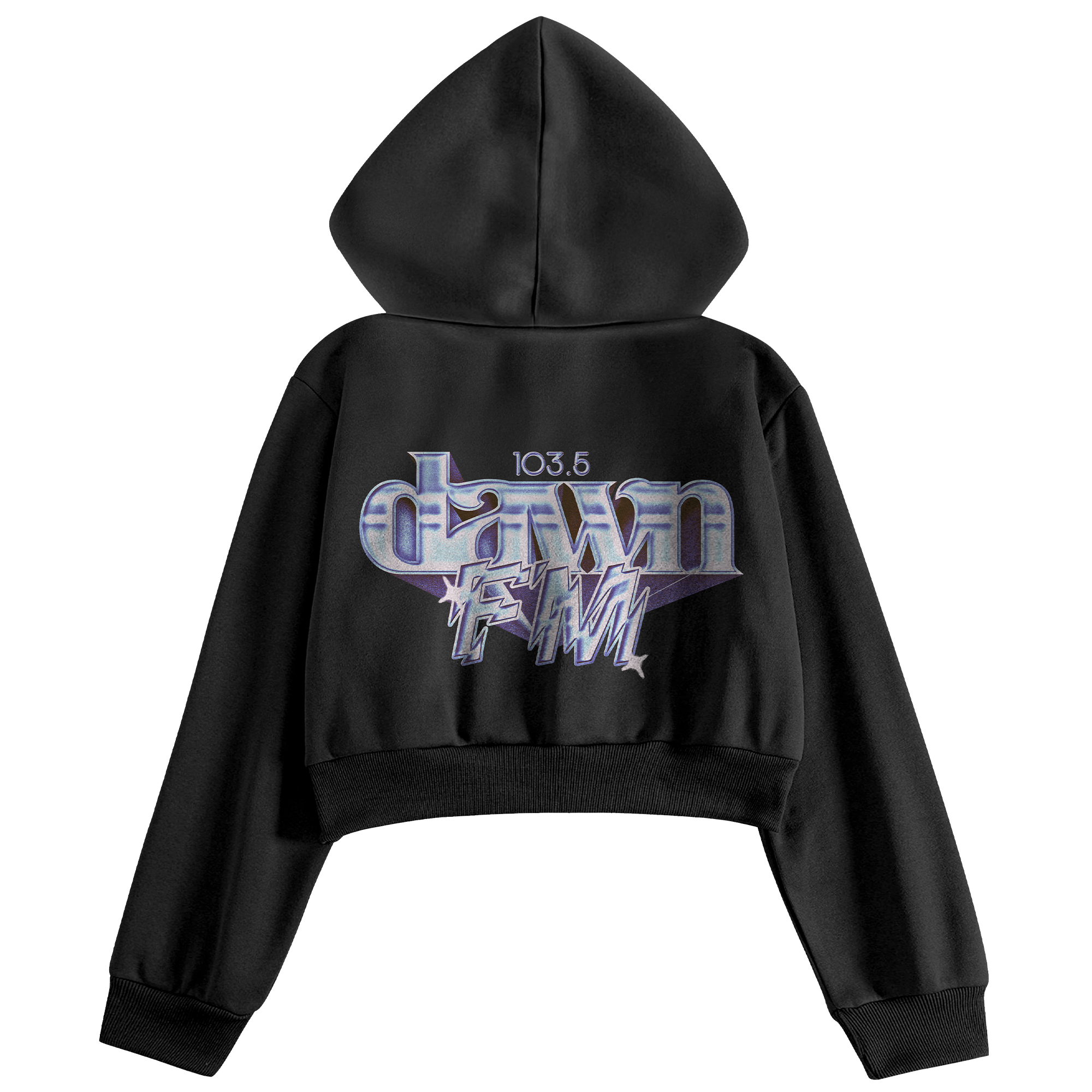 The Weeknd - DAWN FM WOMENS ZIP HOODIE