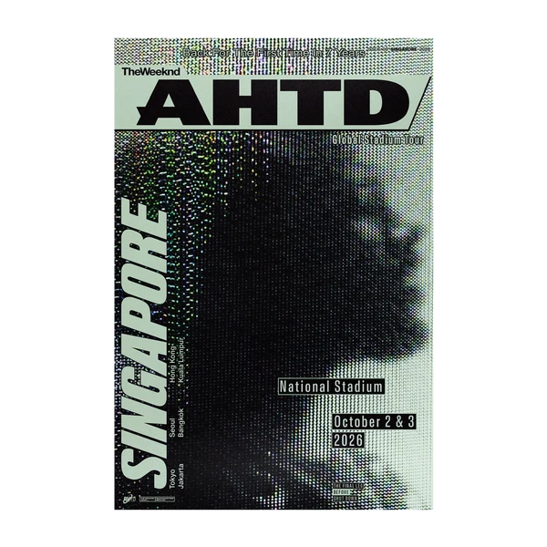 The Weeknd - AHTD SINGAPORE EXCLUSIVE POSTER