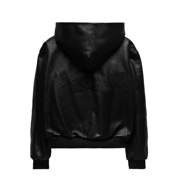 The Weeknd - Runaway Hooded Leather Jacket