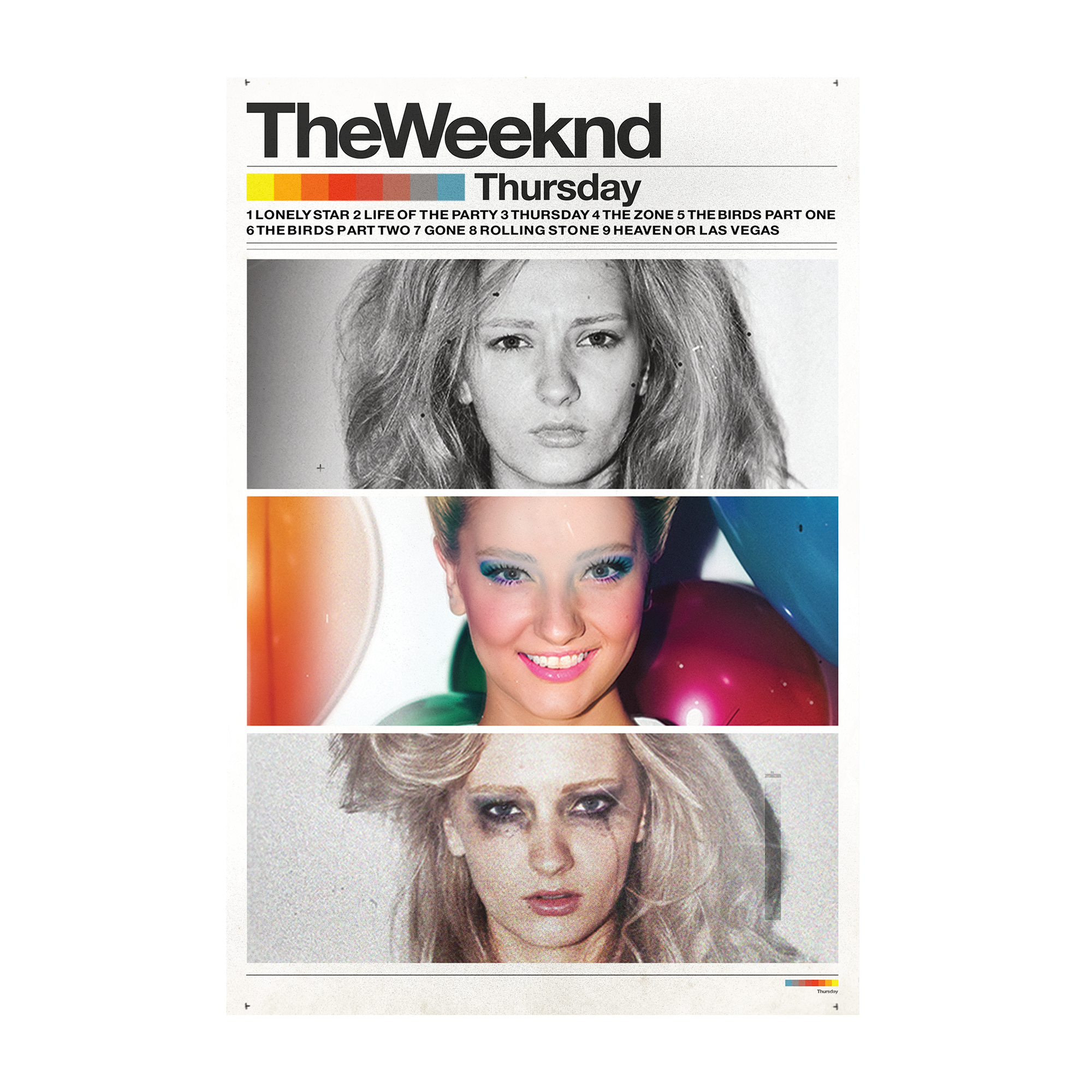 The Weeknd - THURSDAY POSTER