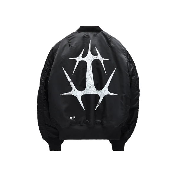 The Weeknd - Spiked Logo MA-1 Bomber jacket