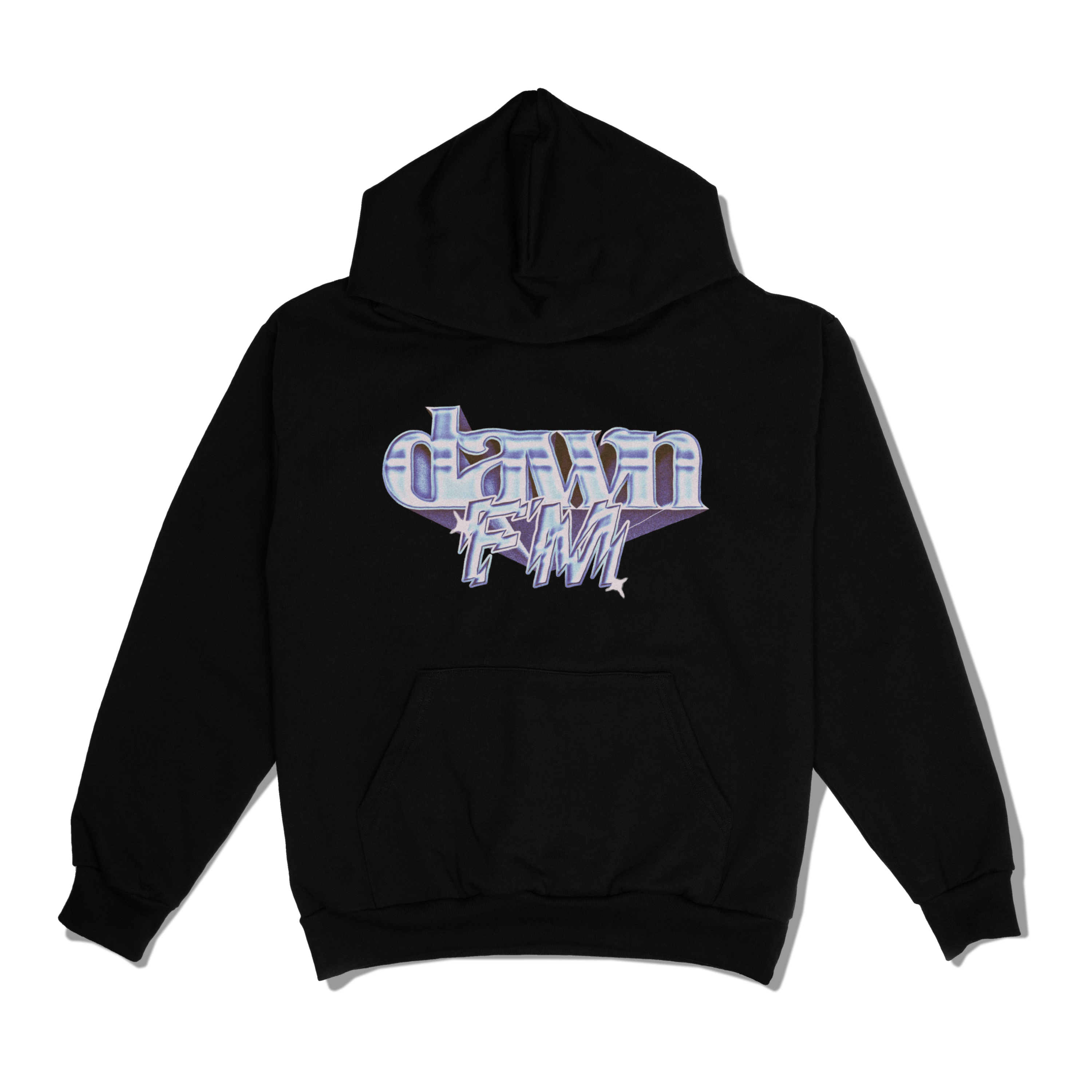 The Weeknd - DAWN FM Chrome Title Pullover Hood